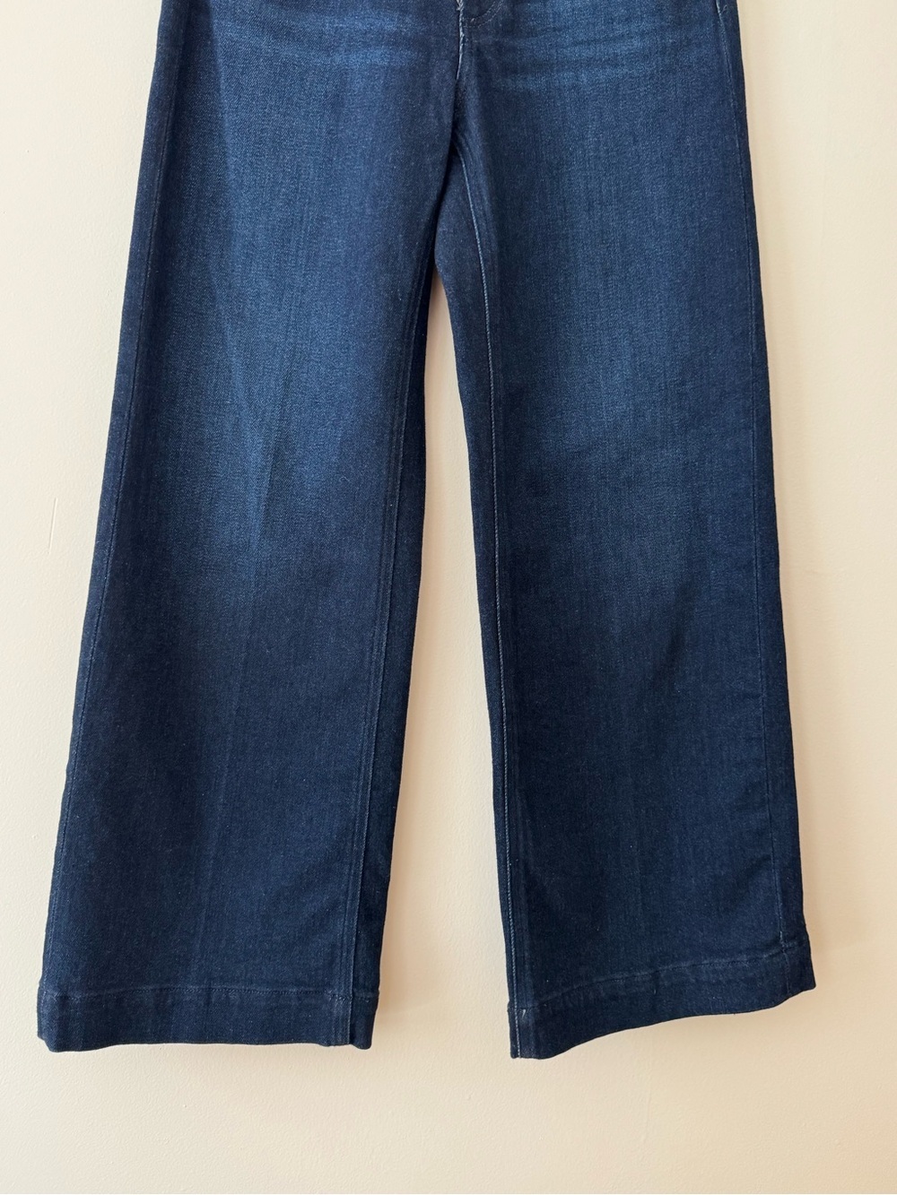 PAIGE Anessa Wide Leg Jeans in Sussex 24 - Picture 8 of 13